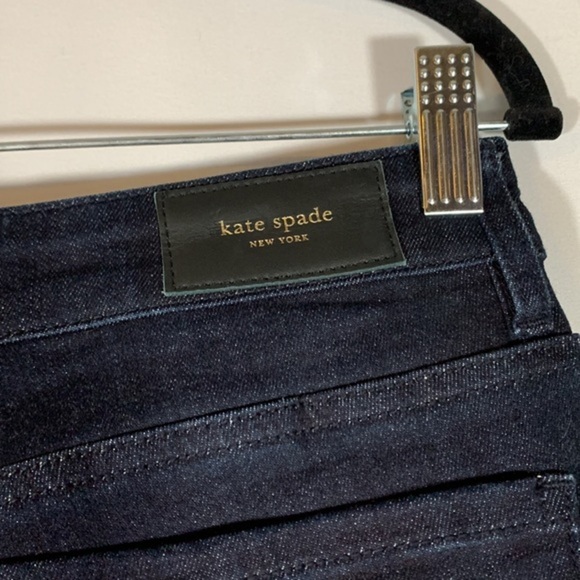 Kate Spade Broome Street Dark Blue Straight Jeans - Picture 9 of 9